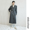 oldcolour高级休闲风衣2022秋季新款法式复古英伦时尚长款外套女 商品缩略图1