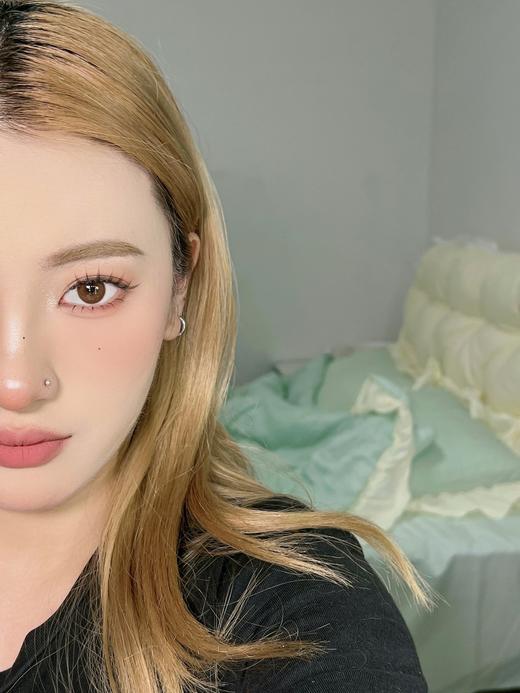 olens 美瞳半年抛 lily choco 莉莉奶巧 直径14.0mm着色13.1mm 0-800无525/575 商品图13