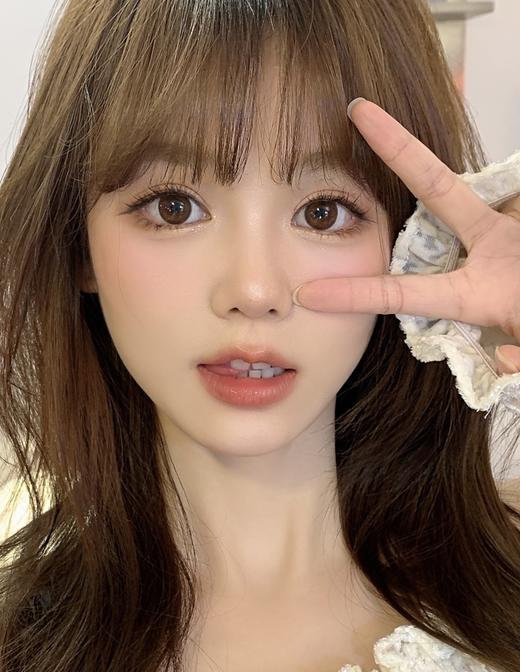 olens 美瞳半年抛 lily choco 莉莉奶巧 直径14.0mm着色13.1mm 0-800无525/575 商品图6