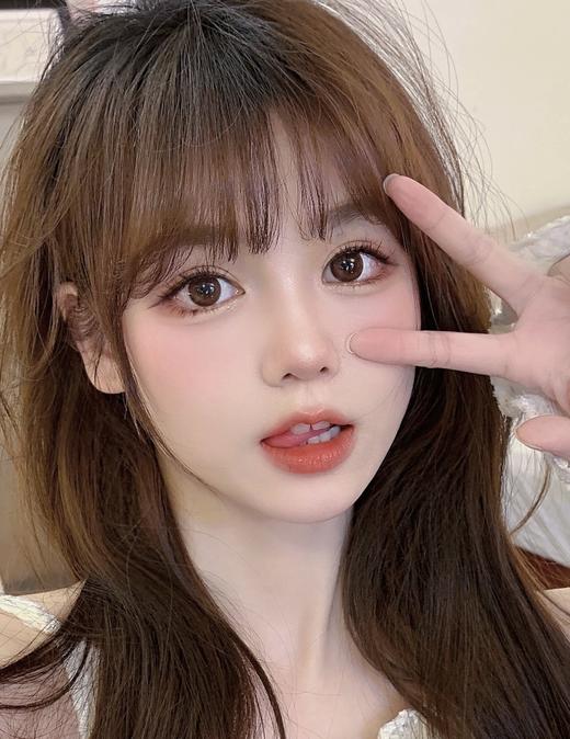 olens 美瞳半年抛 lily choco 莉莉奶巧 直径14.0mm着色13.1mm 0-800无525/575 商品图1