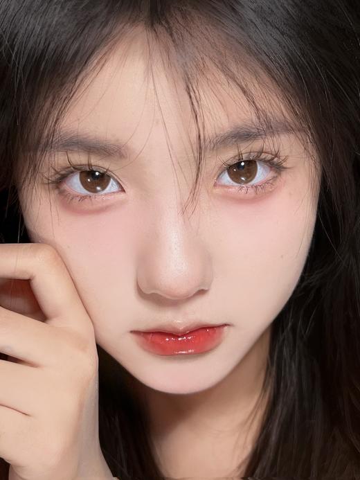 olens 美瞳半年抛 lily choco 莉莉奶巧 直径14.0mm着色13.1mm 0-800无525/575 商品图3