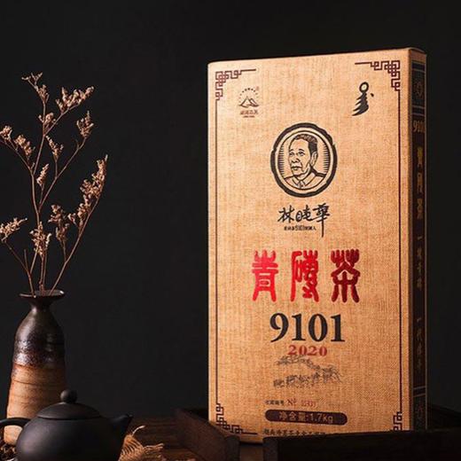 【阿甘藏茶】林睦华9101青砖茶2020版 1.7kg 商品图1