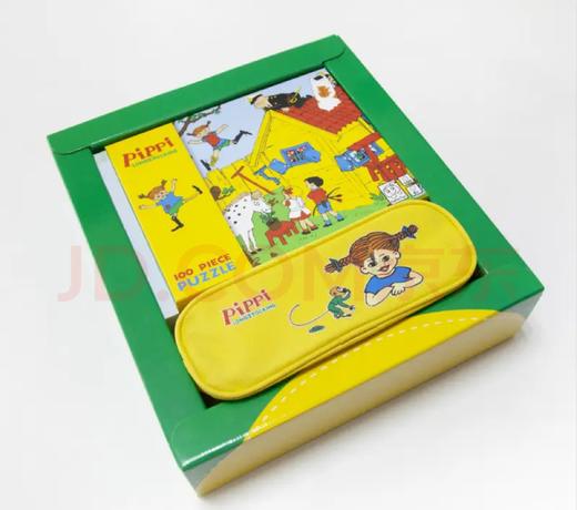 长袜子皮皮读写绘玩大礼包·笔袋拼图手帐画册·注音版升级福袋 适读年龄6-10岁 商品图1