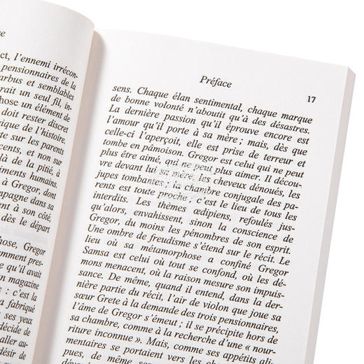 【中商原版】卡夫卡 变形计 法文原版 La metamorphose Franz Kafka 商品图3