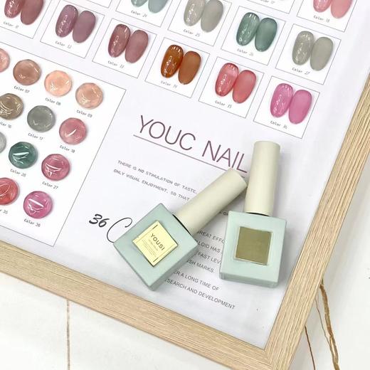 【秒杀价】优司36色透色甲油胶 商品图3