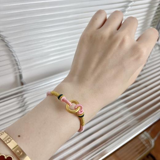 香港六福18k金星星项链首饰，999黄金手链！亏本出 商品图1