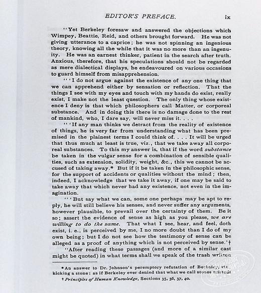 【中商原版】乔治·贝克莱：人类知识原理 英文原版 A Treatise Concerning the Principles of Human Knowledge 商品图6