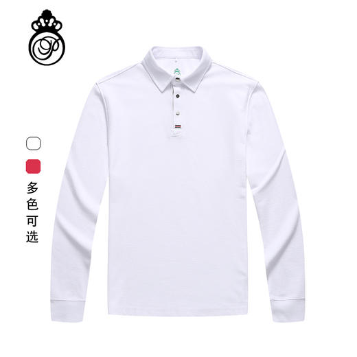 BLW-001A(PROSIMON高尔夫秋冬男款长袖简约风翻领POLO衫） 商品图0