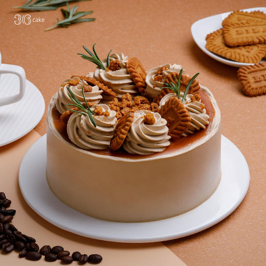 （此款仅限深圳配送）焦糖拿铁冰淇淋，可选1.5磅 商品图1