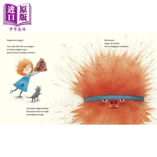 【中商原版】Fiona Woodcock The Unbudgeable Curmudgeon 争强的宝宝 英文原版儿童精品绘本 精装故事绘本 4到6岁 商品图1