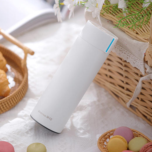 茶花欧铂兹不锈钢保温杯随行杯户外便携暖水杯450ml-053020 商品图1