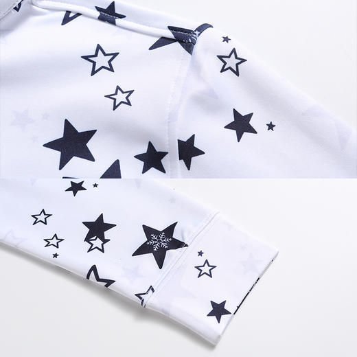 BLW-302A(PROSIMON高尔夫秋冬女款星星数码印花立领衫） 商品图3