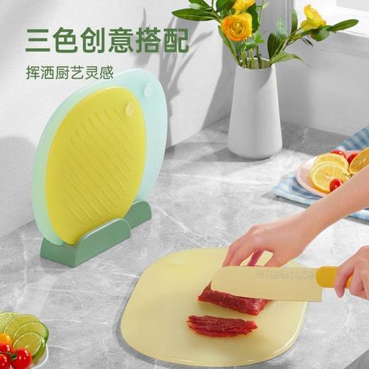 【I F设计大奖】炊大皇砧板家用双面菜板水果辅食案板健康分类专用切菜板 【IF奖菜板套装】防滑 生熟分切 专板专用 商品图3