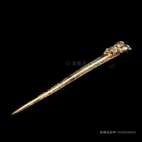 【喜上眉梢】银镀金发簪-YS2208050