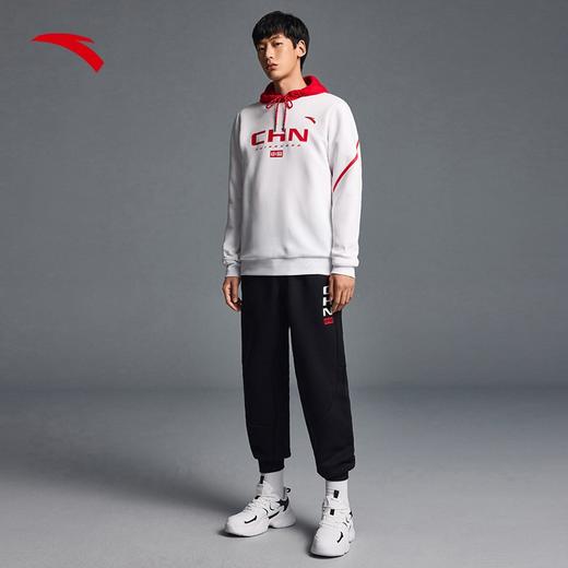 【S/M/XL/2XL断码】安踏套头卫衣男新款运动套头衫简约拼色卫衣官方旗舰152237708【库存有限，如无货将做退款，介意慎拍！】 商品图7