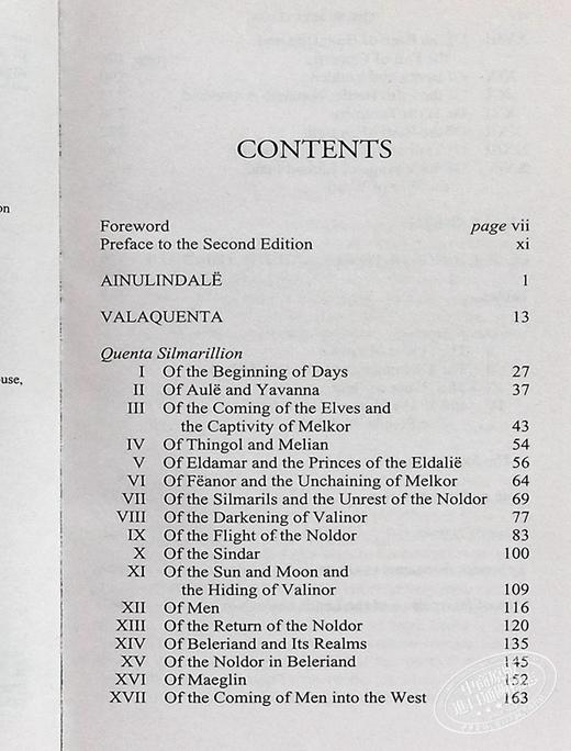 【中商原版】精灵宝钻 英文原版 The Silmarillion 指环王前传  J R R Tolkien 商品图4