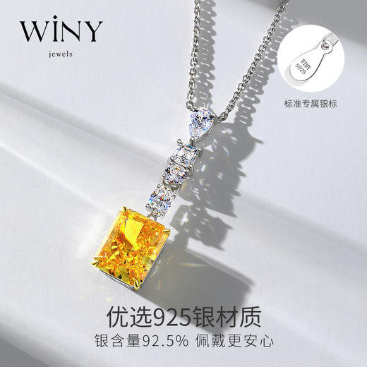 Winy925纯银蒂芙尼的传奇项链送女友闺蜜老婆爱人节日生日礼物 商品图4