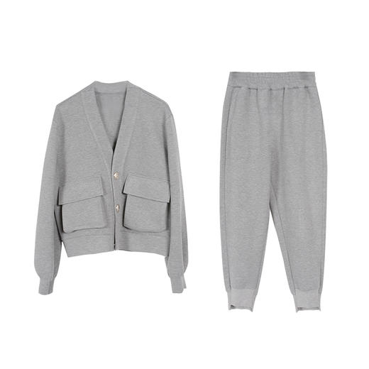 裁缝学苑AG217 秋冬休闲运动服女卫衣套装服装样版裁剪打版纸样图 商品图2