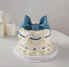蓝色蝴蝶结 | nama甜品研究所 商品缩略图0