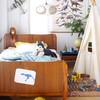 伽罗 JALO MCM风格柚木客卧床/儿童床北欧MCM风格单人床双床头 商品缩略图3
