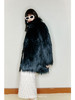 【吉光片羽】重工长毛环保皮草中长款大衣外套/220027 商品缩略图1