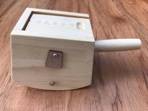 艾灸盒 实木艾灸盒  2针 6针艾灸盒 温灸盒 灸后背 腰部 腹部 商品图2