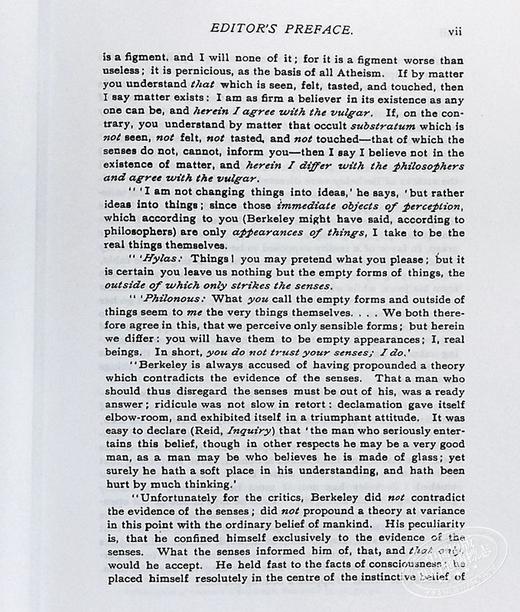 【中商原版】乔治·贝克莱：人类知识原理 英文原版 A Treatise Concerning the Principles of Human Knowledge 商品图5