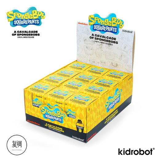 现货 Kidrobot 海绵宝宝 盲盒 系列2 商品图11