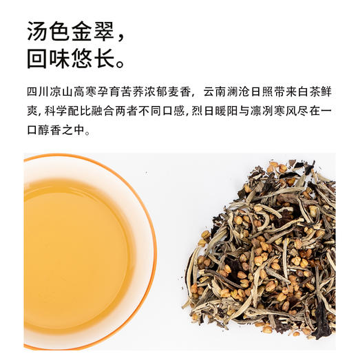 【120元3盒】TEAMAMA袋袋泡·养养茶·荞麦白茶（30g） 商品图2