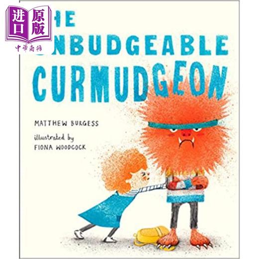 【中商原版】Fiona Woodcock The Unbudgeable Curmudgeon 争强的宝宝 英文原版儿童精品绘本 精装故事绘本 4到6岁 商品图0