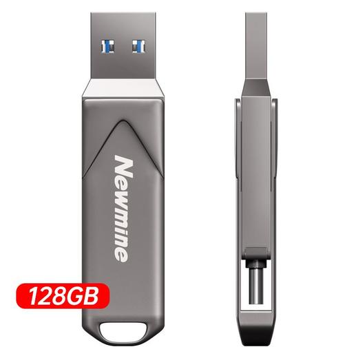 纽曼UT05 128GB款双接口U盘定制 商品图0