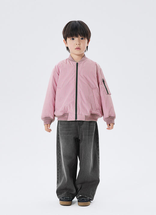 江南布衣童  22年秋款  宽松短款保暖短款棉服   1M8B12250 商品图9