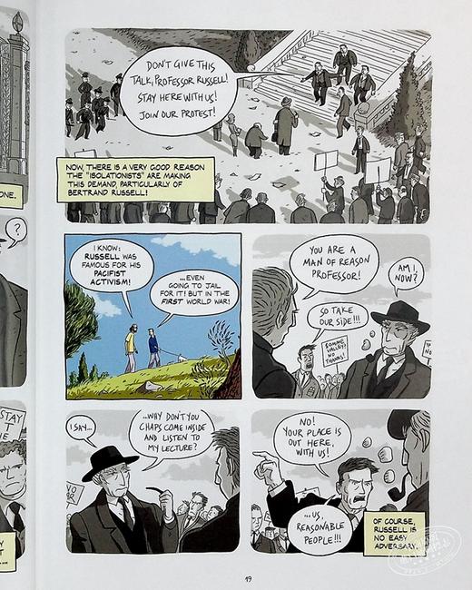【中商原版】罗素的故事 豆瓣阅读 英文原版 Logicomix: an epic search for truth Apostolos Doxiadis 商品图6