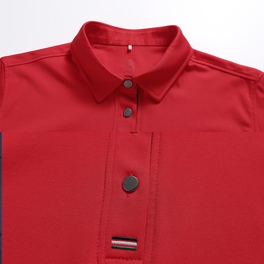 BLW-301B(PROSIMON高尔夫秋冬女款简约风微厚长袖翻领POLO衫） 商品图2