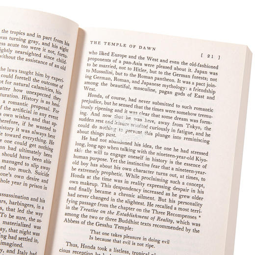 【中商原版】三岛由纪夫 晓寺 丰饶之海 英文原版 The Temple Of Dawn Yukio Mishima 商品图3