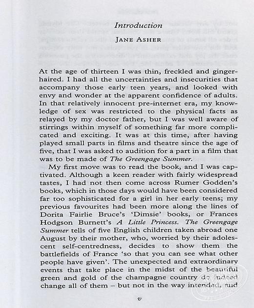 【中商原版】Collectors Library系列豆蔻春心 英文原版 The Greengage Summer 商品图4