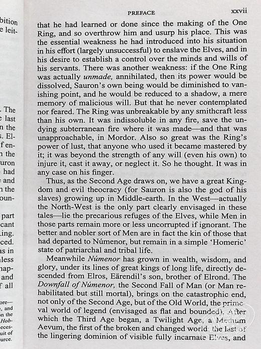 【中商原版】精灵宝钻 英文原版 The Silmarillion 指环王前传  J R R Tolkien 商品图6