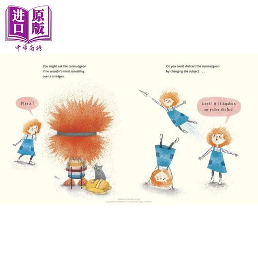 【中商原版】Fiona Woodcock The Unbudgeable Curmudgeon 争强的宝宝 英文原版儿童精品绘本 精装故事绘本 4到6岁 商品图2