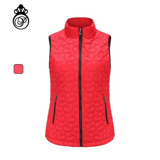 BLW-305A(PROSIMON高尔夫秋冬女款星型绗线棉马夹） 商品图0