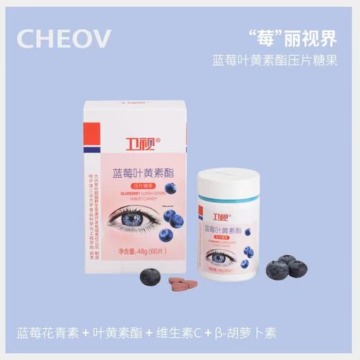 卫视野生蓝莓叶黄素酯压片糖 商品图0