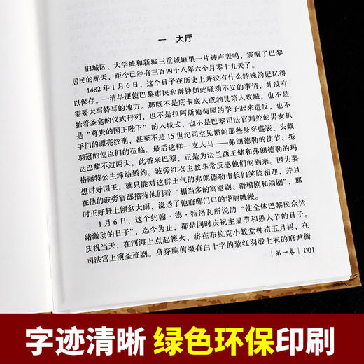 世界经典文学名著 巴黎圣母院正版全译本 雨果著 初高中寒暑假课外阅读书目青少年课外阅读世界名著外国小说畅销书籍 商品图3