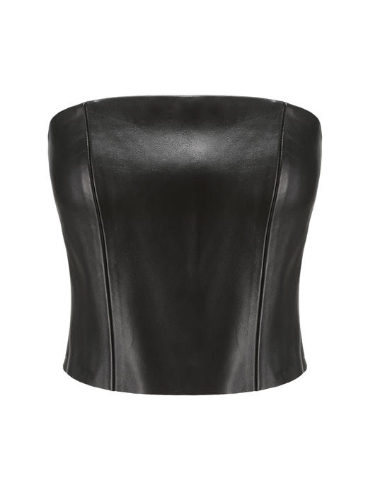 【信使】天然羊皮革百搭抹胸上衣/220043 商品图4