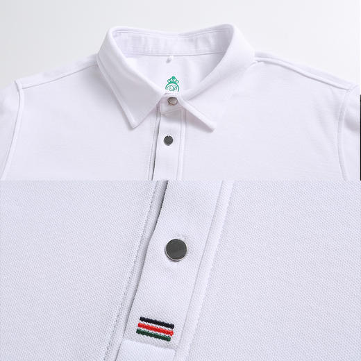 BLW-001A(PROSIMON高尔夫秋冬男款长袖简约风翻领POLO衫） 商品图2