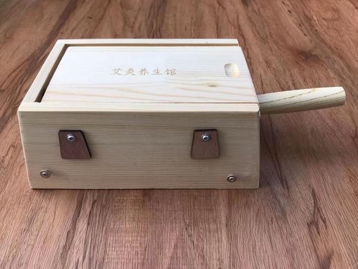 艾灸盒 实木艾灸盒  2针 6针艾灸盒 温灸盒 灸后背 腰部 腹部 商品图1