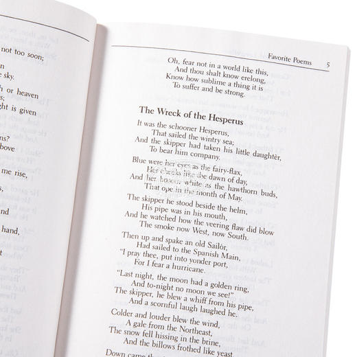 【中商原版】Dover Thrift Editions：Favorite Poems 英文原版 美国诗人朗费罗诗选 Henry Wadsworth Longfellow 商品图3