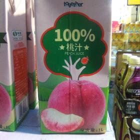 牵手饮料 桃汁1L
