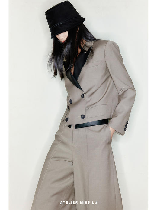 质感长毛马毛花盆帽/22ZB10 商品图2