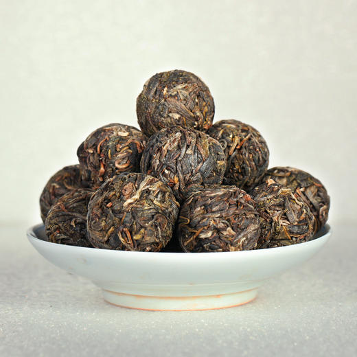 三大名山组合普洱生茶龙珠 曼松 弯弓 麻黑 龙珠茶80g*3罐 商品图2