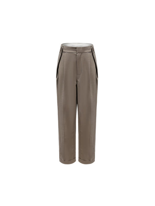 【纸袋】天然羊毛混织马海毛纽扣设计两穿锥形纸袋裤/2200018B 商品图4