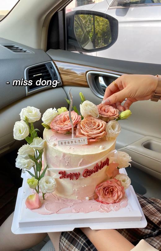 六寸加高玫瑰花翻糖 商品图2